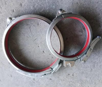 Competitive Price Stainless Steel Quick Release Pipe Clamp with Lock