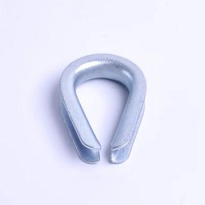 Hot DIP Galvanized Steel G414 Us Type Wire Rope Thimble