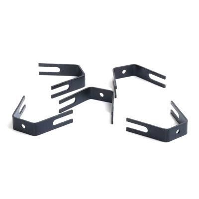 OEM Custom Furniture Sheet Metal Stainless Steel Black Stamping Bending Bracket Parts