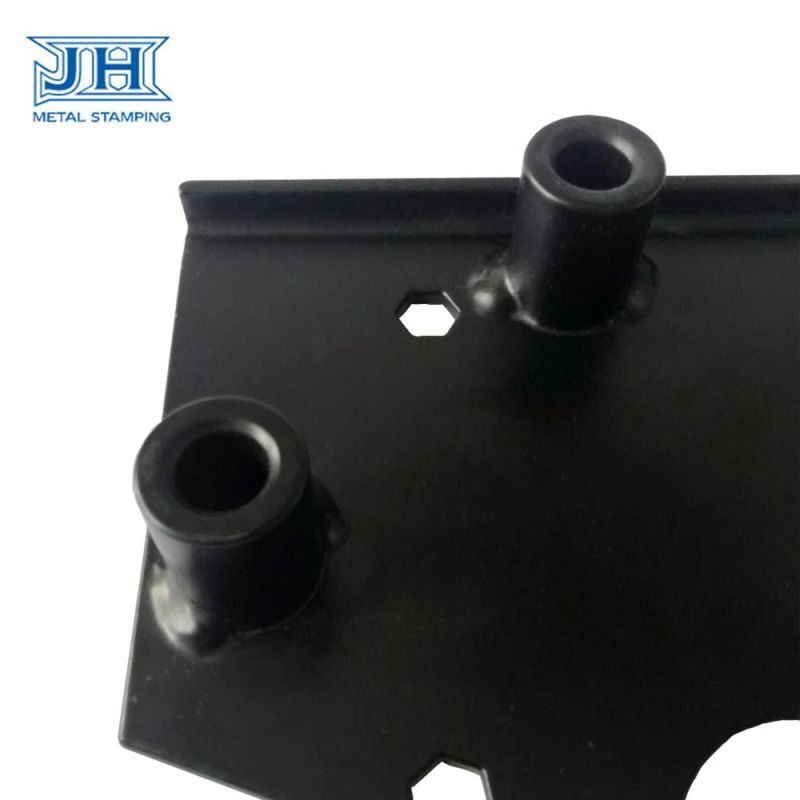 Professional OEM Laser Cutting Black Power Coating Stamping Refrigeration Part