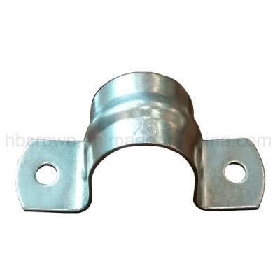 Metallic Saddle Clamp Carbon Steel Pipe Tube Clamp