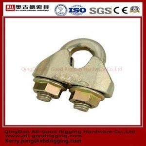 Malleable Iron Yellow Zinc Wire Rope Clip DIN1142 Clip