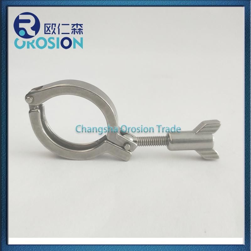 Sanitary Stainless Steel Tc Clamp for Flying Head Nut