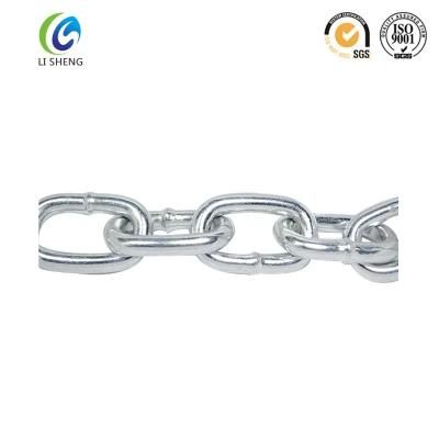 Galvanized Medium Link Commercial Welded Link Chain Carbon Steel Short/Long/Medium Link Chain DIN763 DIN764 DIN766 DIN5685 DIN5686