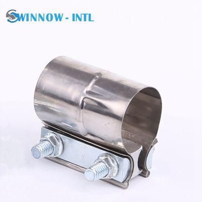 Muffler Clamp/Stainless Steel Band Clamps with Preformed Lap Exhaust