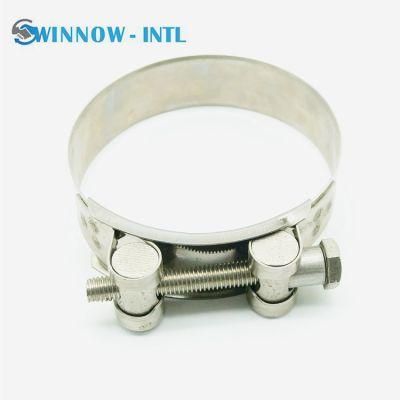 High Pressure Customized Size Adjustable Hose Clip Heavy Duty Clamps
