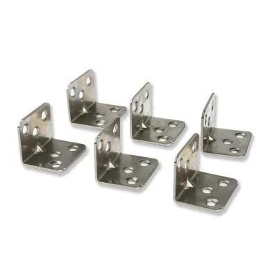 OEM Manufacture Custom Stainless Steel Channel Hanging Basket L Bracket Sizes 45 Degree Angle Bracket