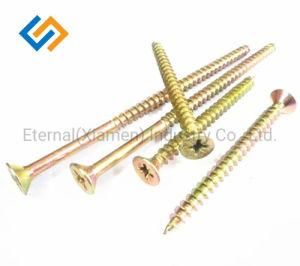 Fastener Carbon Steel Flat Philips Countersunk Head Chipboard Screws Wood Screw