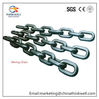 Heavy Duty Steel Black Painting Marine Mining Chain