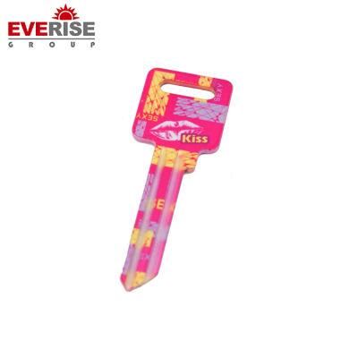 Fashion Style Key Blank Colorful Key Color Blank Key