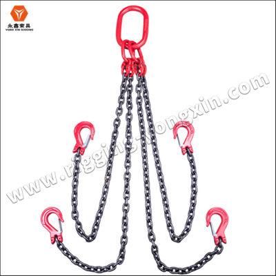 High Quality G80 Multi Legs Link Load Towing Chain Steel Lifting Chain