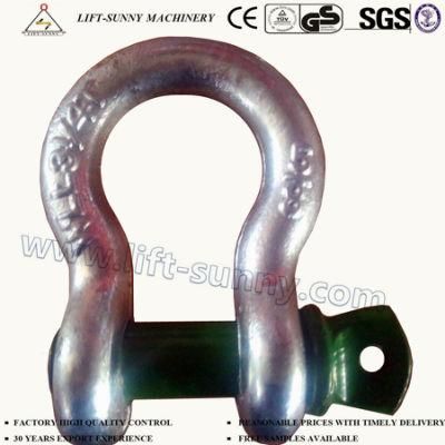 5/8&quot; G209 Us Type Screw Pin/Green Anchor Shackles