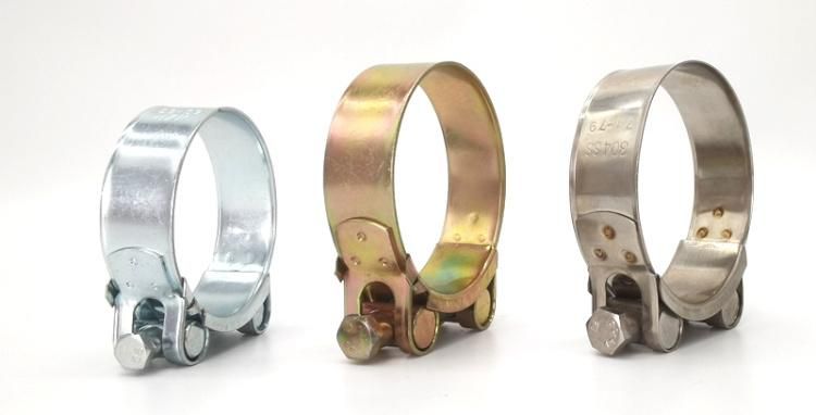 Manufacturer Price Galvanized Steel Heavy Duty Hose Clamps