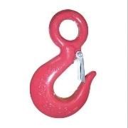 Forged Carbon Steel of 320A Us Type Eye Hoist Hook with Latch