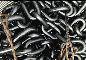 Industrial Galvanized Welded Steel Mining Chain with Heat Treatment