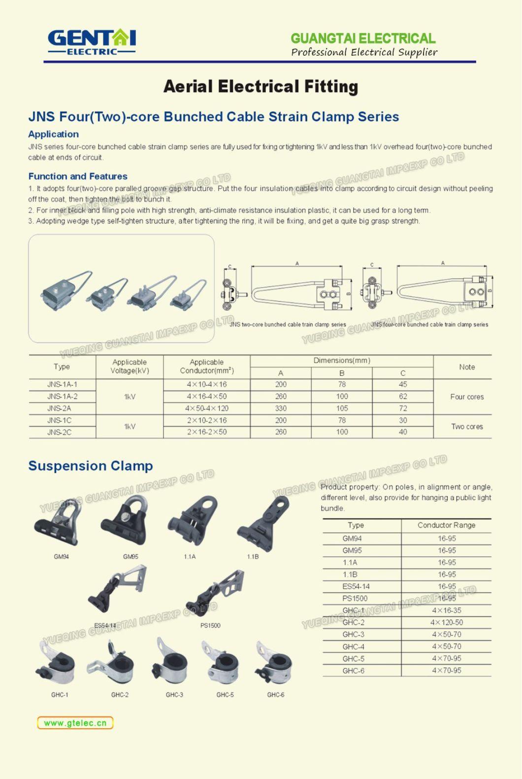 Fiber Cable Clamp Tool, Suspension Anchoring ADSS Clamp