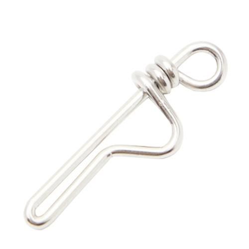 Tent Pole Push V Shaped Touch Button Spring Clip for Lock and Tube