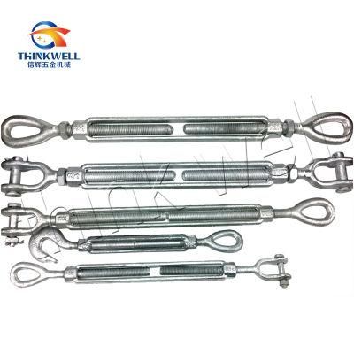 Ture Factory Forged Us Type Galvanized Turnbuckle