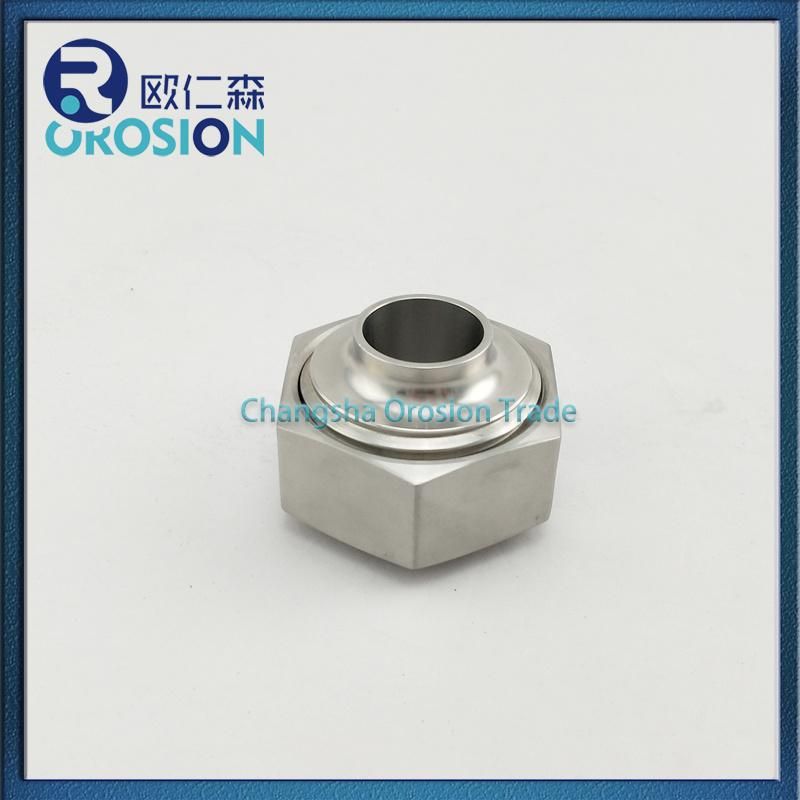 Stainless Steel Food Grade 3A Union Set with Polish Surface