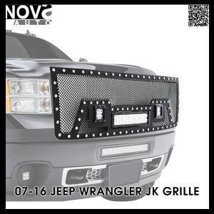 Black Steel Wire Mesh Front Grille for Pickup Chevy Toyota Ford Gmc Dodge Nissan