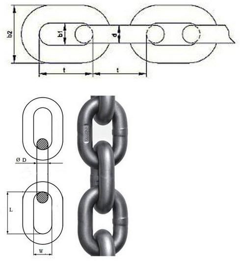 G80 Alloy Steel Welded Lifting Chain From Professional Manufacturer