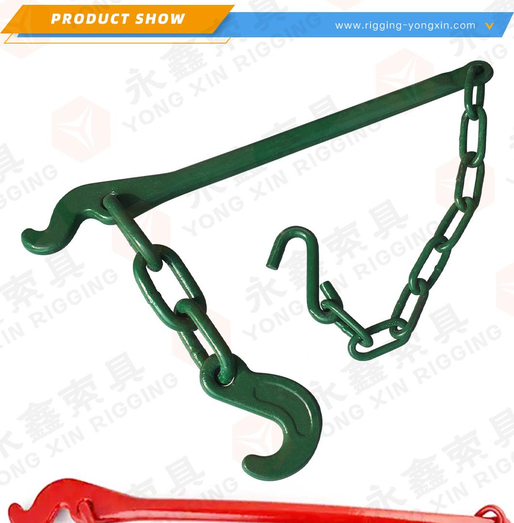 Gl603 Lashing Lever Chain Tension Lever with Clevis and S Hook