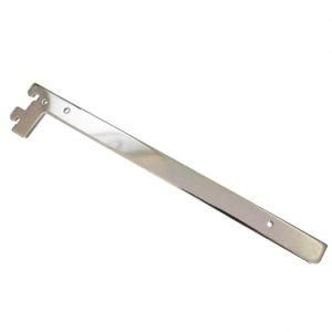 Hanging Chrome Shelf Channel Slotted Brackets for Holding safety Lifting Hook Metal