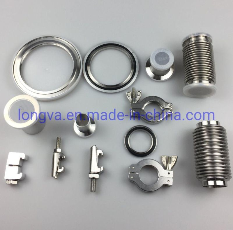 Stainless Steel Aluminum Kf Nw Vacuum Hose Clamp