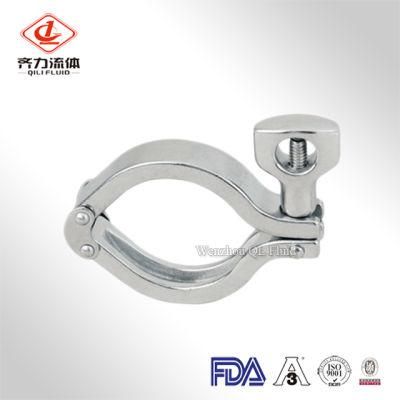304 316L Stainless Steel Clamps Quick Release Pipe Clamps
