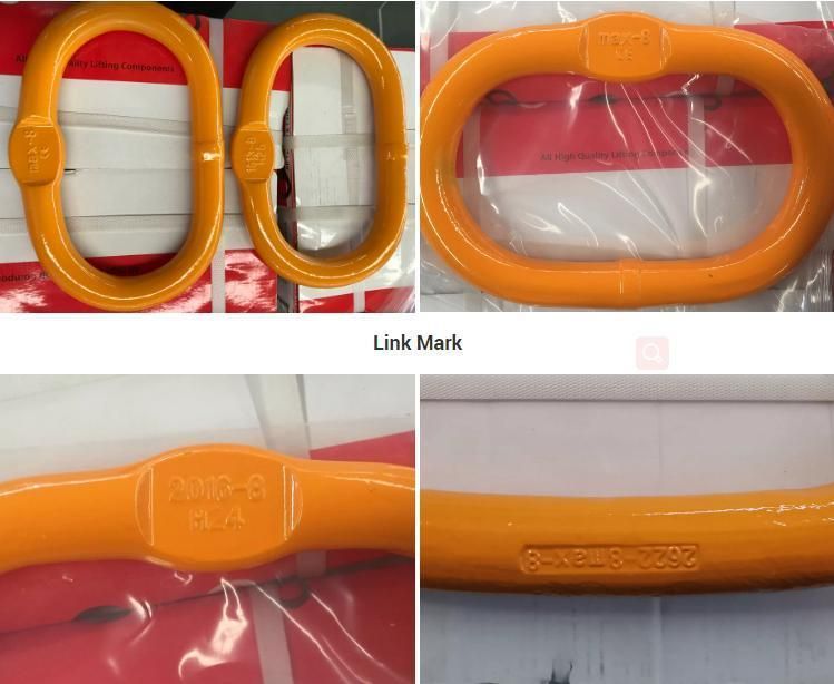 Welded Alloy Steel Good Strength Master Link for Chain Sling