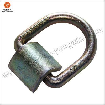 Weld on Truck Trailer Lashing D Ring Heavy Duty Alloy Steel Forged D Type Lashing Ring|Type a D Ring