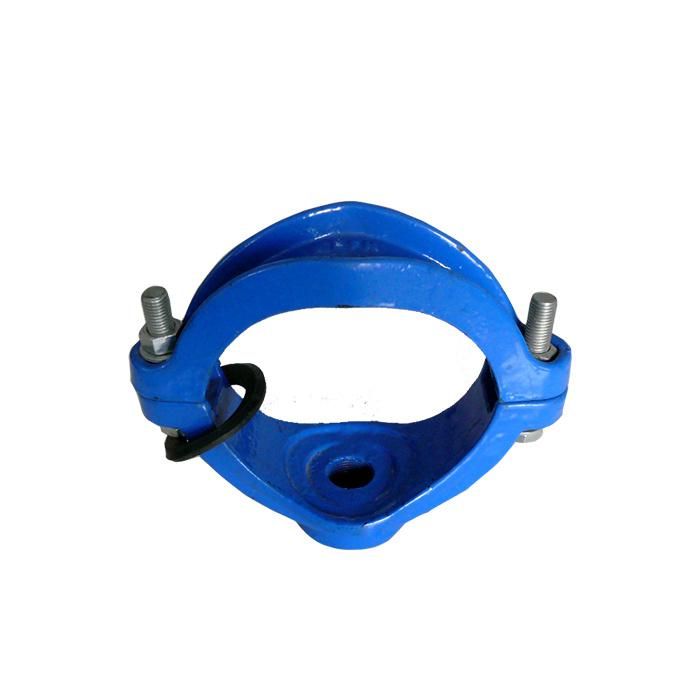 ISO2531 Ductile Cast Iron 4 Inch Pipe Saddle Clamp for Ductile Iron Di Pipe
