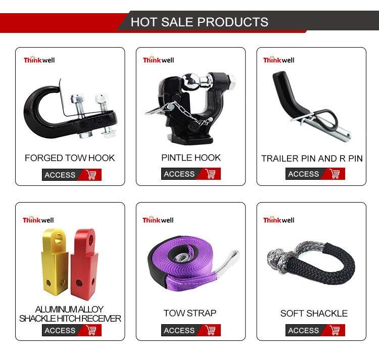 Auto Accessory Wire Rope Snatch Pulley Block