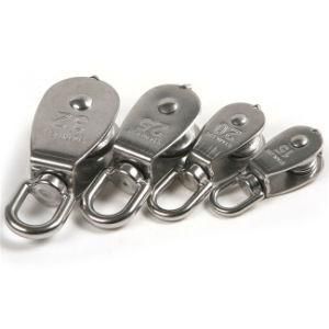 Swivel Type Pulley with Stainless Steel Material