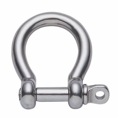 Stainless Steel 304 316 Rigging Hardware Fitting Shackle Pin Heavy Duty D Shackle