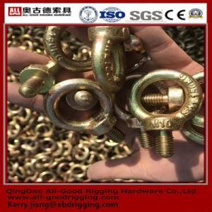 DIN 580 Electro Galvanizing Lifting Eye Bolt Steel Rope