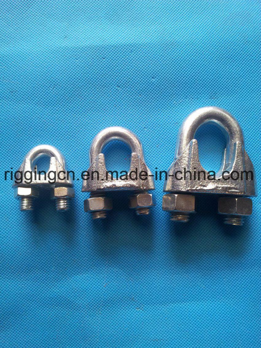 Us Type Malleable Wire Rope Clip for Rope Loop Strain