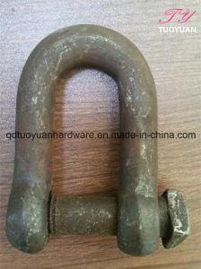 High Quanlity Trawling Chain Shackle with Square Head Pin