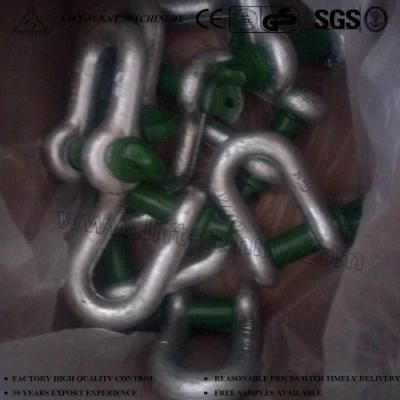 7/8&quot; G210 Us Type Screw/Green Pin Chain Shackles Shackle