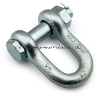 B2801 Adjustable Electro Galvanized Carbon Steel Japan Standard Dee D Shackles