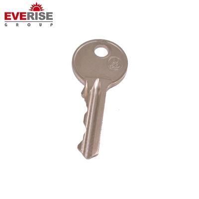Brass Nickle Plated Material Blank Key Model UL050 for Door Locks