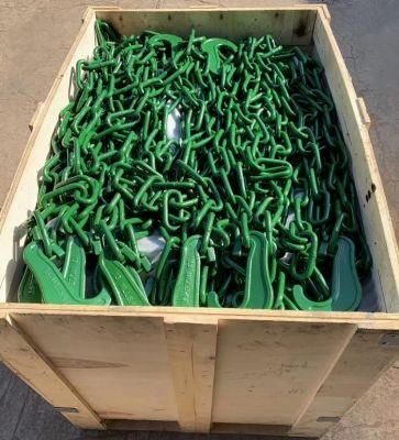 13mm Long Link Container Lashing Chain with Hook