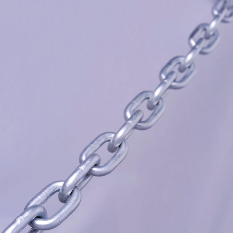 Heavy-Duty 51-Inch Steel Trailer Safety Chain with Spring Clip Hook