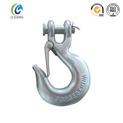 Super Alloy Steel Clevis Slip Hook with Latch
