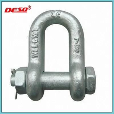 Us Type Steel Chain D Shackle with Screw Pin