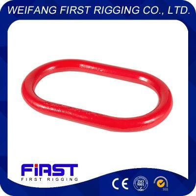 Grade 80 Alloy Steel Drop Forged Master Link Oval Round Ring