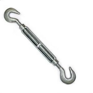 HDG Carbon Steel Wire Rope Turnbuckle with Hook and Hook