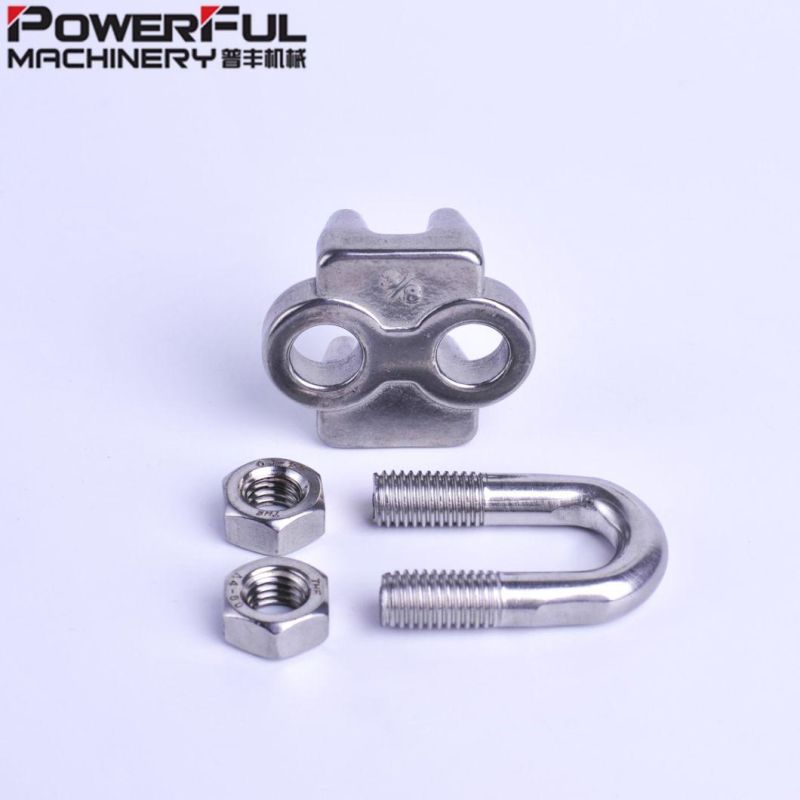 Stainless Steel 304 U. S. Type G-450 Drop Forged Wire Rope Clip