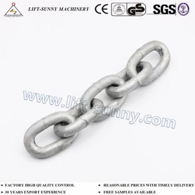HDG DIN766 Steel Farm Chain Short Link Chain