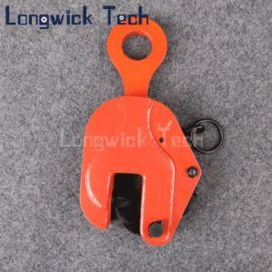 Powder Coating Heavy Load Forged Metal Sheet Beam Clamp Vertical Horizontal Lifting Hoist Plate Turn Clamp